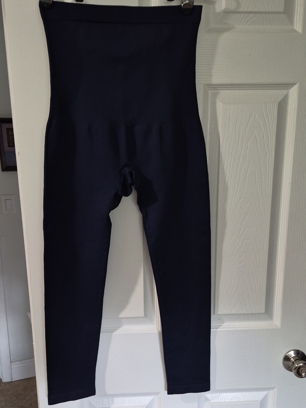 NWOT Shapermint High-Rise Navy Women's Stretch Leggings Size XL